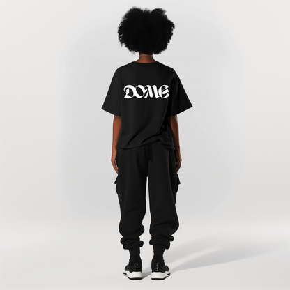 Female T-shirt featured Dome - Black