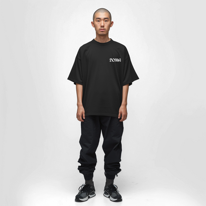 Male T-shirt featured Dome - Black